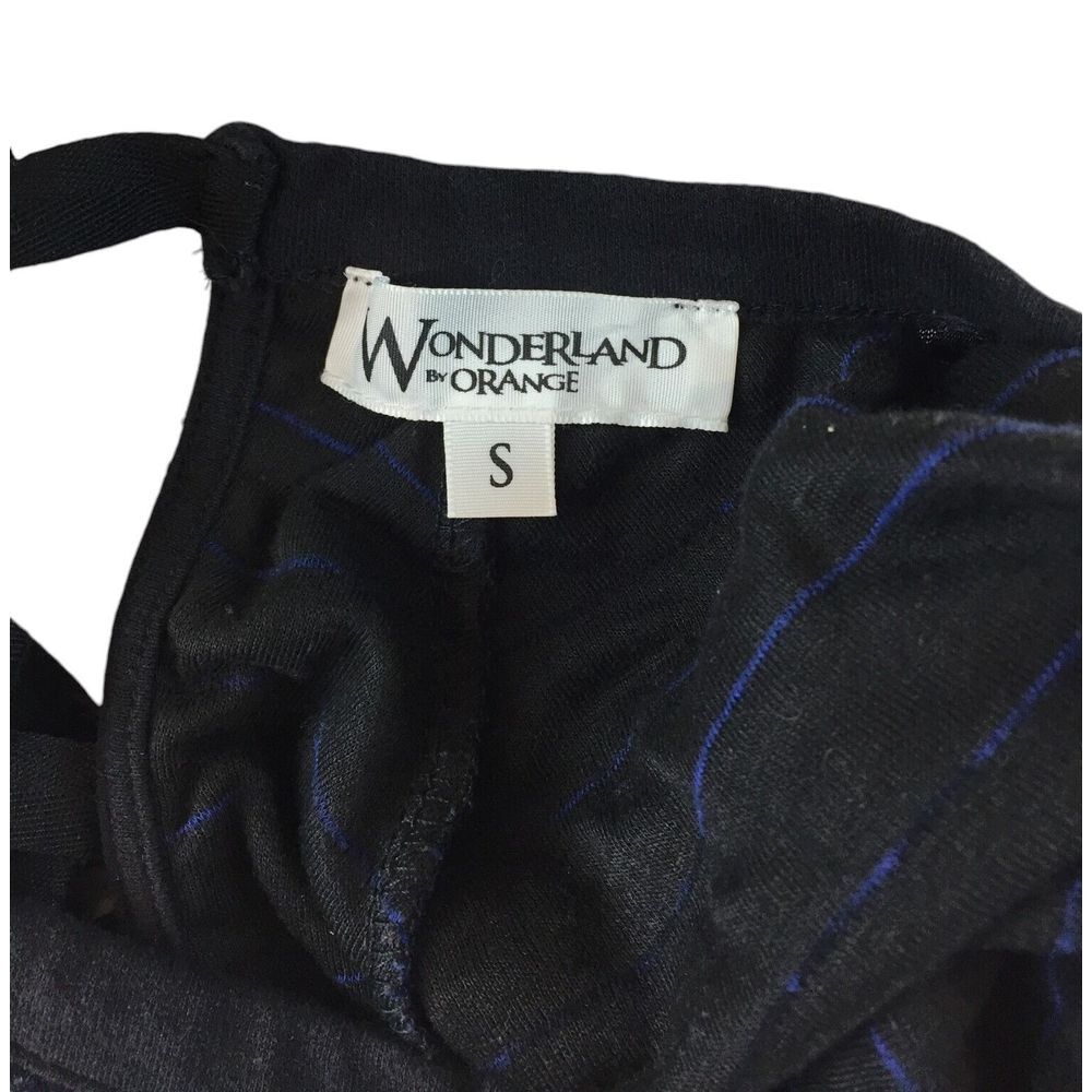 Wonderland By Orange Short Sleeve Tie Back Distressed Mini Dress Women's‎ Small - Picture 5 of 6